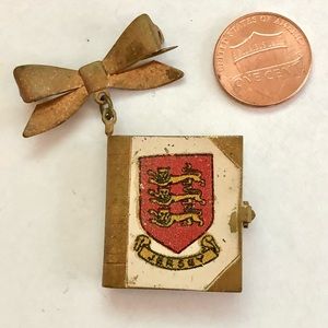 Rare Vintage Souvenir Jersey UK Photo Fold-Out Book